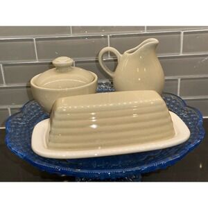 PFALTZGRAFF “Cappuccino” Butter, Cream, & Sugar Set